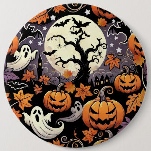 Badge Rond 15,2 Cm Halloween/Automne/Automne