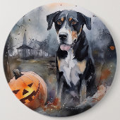 Badge Rond 15,2 Cm Halloween Suisses du Grand Suisses avec la peur Ci (Devant)