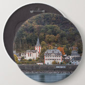 Badge Rond 15,2 Cm Hirzenach (Devant & derrière)