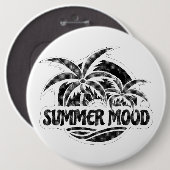 Badge Rond 15,2 Cm Humeur d'été (Devant & derrière)