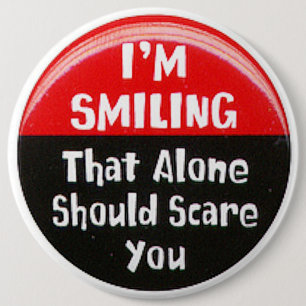 Badge Rond 15,2 Cm Humoristique COLOSSAL, sac à dos de 6 pouces