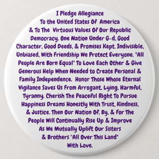 Badge Rond 15,2 Cm Il couvre très bien notre patrimoine