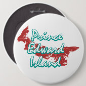 Badge Rond 15,2 Cm Île-du-Prince-Édouard (Devant & derrière)