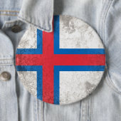 Badge Rond 15,2 Cm Îles Féroé (En situation)