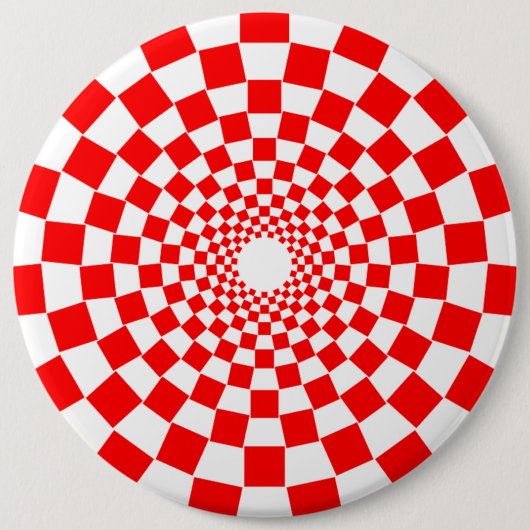 BADGE ROND 15,2 CM ILLUSION OPTIQUE (Devant)