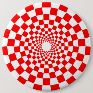 BADGE ROND 15,2 CM ILLUSION OPTIQUE