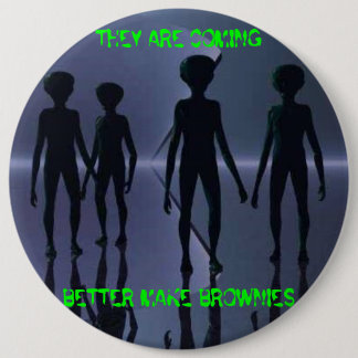 Badge Rond 15,2 Cm ILS VIENNENT -- Bouton