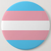 Badge Rond 15,2 Cm Indicateur de fierté transgenre (Devant)