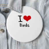 Badge Rond 15,2 Cm Inséparables I (En situation)