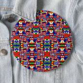 Badge Rond 15,2 Cm Insigne (En situation)