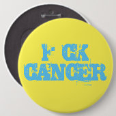 Badge Rond 15,2 Cm Insigne de cancer F*ck (Devant & derrière)