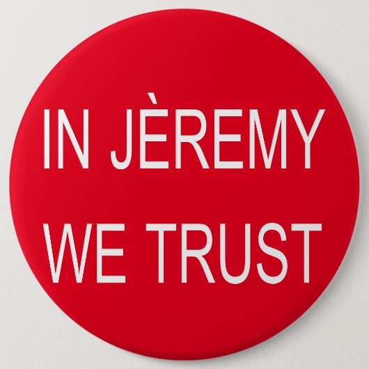 Badge Rond 15,2 Cm Insigne de Jeremy Corbyn Arsène (Devant)
