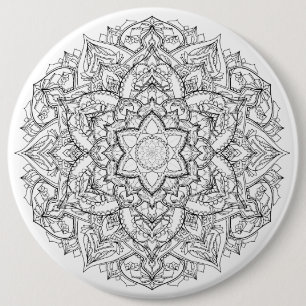 Badge Rond 15,2 Cm Insigne de mandala