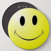 Badge Rond 15,2 Cm insigne de visage (Devant & derrière)