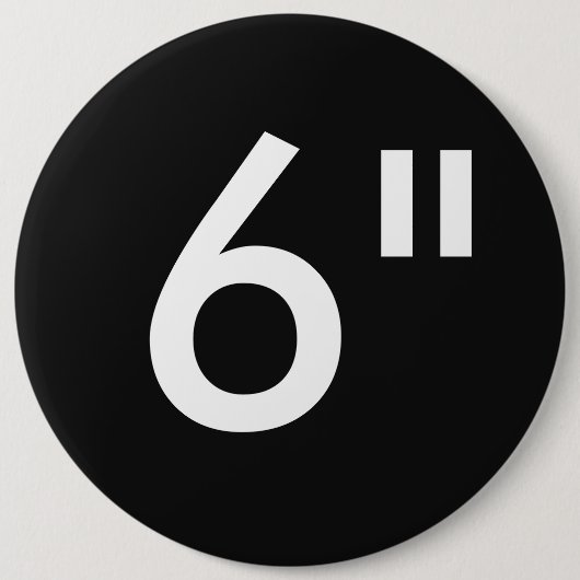 Badge Rond 15,2 Cm Insigne rond colossal 6 pouces personnalisé Modèle (Devant)