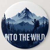 Badge Rond 15,2 Cm Into the Wild (Devant)