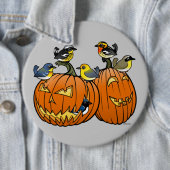 Badge Rond 15,2 Cm Jack O'Warbler (En situation)