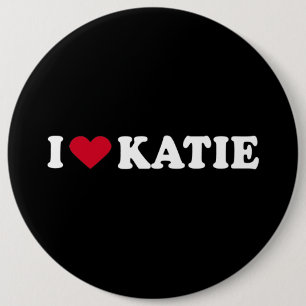 BADGE ROND 15,2 CM J'AIME KATIE2