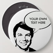 Badge Rond 15,2 Cm John Edwards (Devant & derrière)