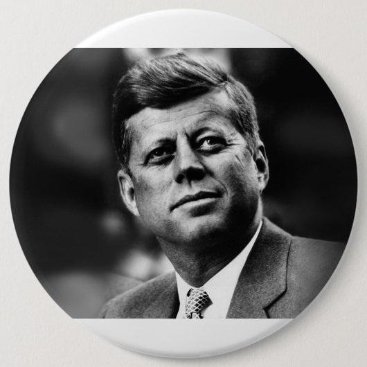 Badge Rond 15,2 Cm John F Kennedy (Devant)