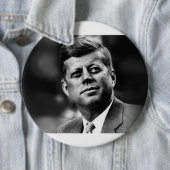 Badge Rond 15,2 Cm John F Kennedy (En situation)