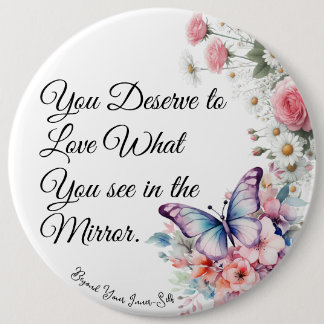 Badge Rond 15,2 Cm Joie de soi