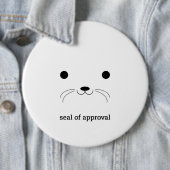 Badge Rond 15,2 Cm 'Joint d'Approval (En situation)