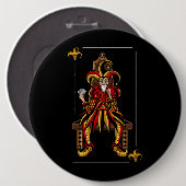 Badge Rond 15,2 Cm Jokers Wild (Devant & derrière)