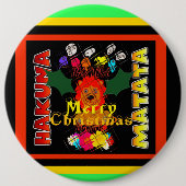 Badge Rond 15,2 Cm Joyeux Noël et une bonne année (Devant)