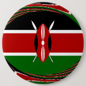 Badge Rond 15,2 Cm Kenya (Devant)