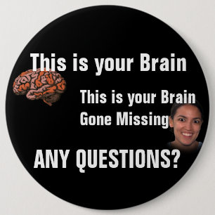 Badge Rond 15,2 Cm L'anti Alexandrie Ocasio-Cortez