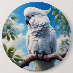 Badge Rond 15,2 Cm L'art du Cockatoo