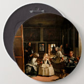 Badge Rond 15,2 Cm Las Meninas (Devant & derrière)
