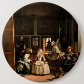 Badge Rond 15,2 Cm Las Meninas (Devant)