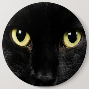 Badge Rond 15,2 Cm Le chat noir COLOSSAL Pinback boutonne des