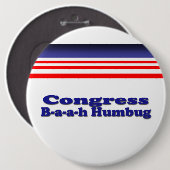 Badge Rond 15,2 Cm Le congrès (Devant & derrière)