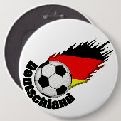 Badge Rond 15,2 Cm le deutschland (Devant & derrière)