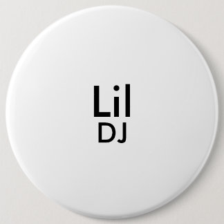 Badge Rond 15,2 Cm le fond du DJ de lil