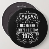 Badge Rond 15,2 Cm Légende depuis Customisée (Devant & derrière)