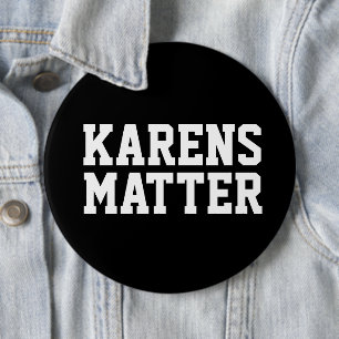 BADGE ROND 15,2 CM LES CHOSES DE KAREN COMPTENT BOUTON
