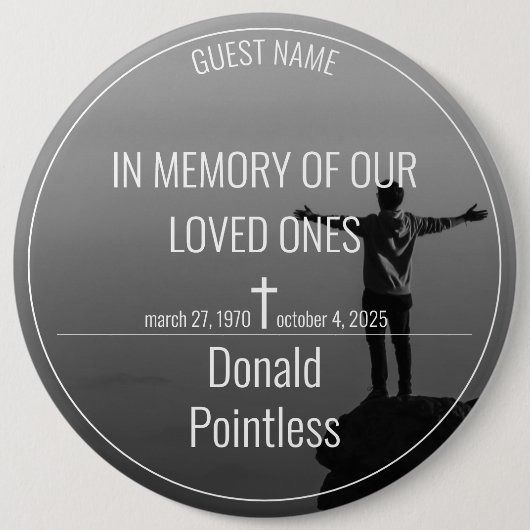 Badge Rond 15,2 Cm Lifeworks 002 (Devant)