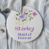 Badge Rond 15,2 Cm L'insigne de la servante d'honneur (En situation)