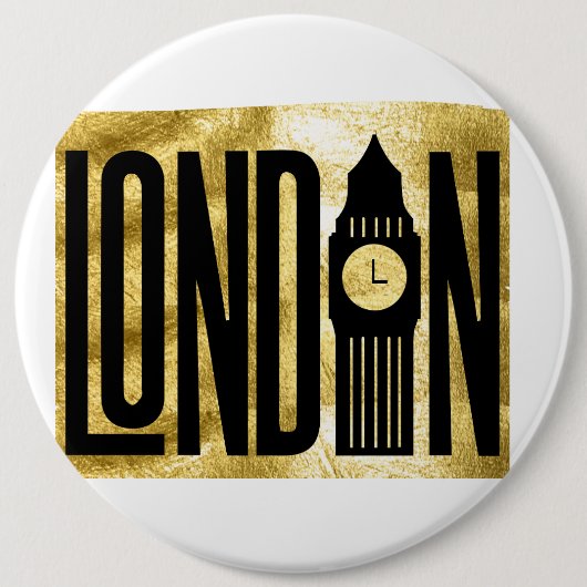 BADGE ROND 15,2 CM LONDRES (Devant)