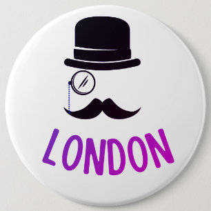 BADGE ROND 15,2 CM LONDRES
