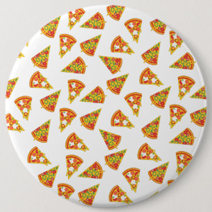 Badge Rond 15,2 Cm Love Pizza