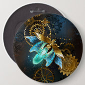 Badge Rond 15,2 Cm Luciole de vapeur (Devant & derrière)