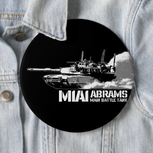 Badge Rond 15,2 Cm M1 Abrams