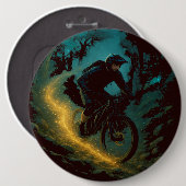 Badge Rond 15,2 Cm Magical Mountain Venture Trail Scene (Devant & derrière)