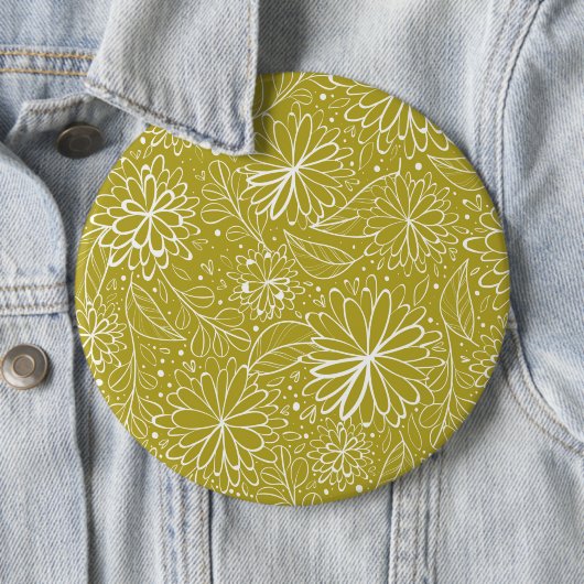 Badge Rond 15,2 Cm Mandala 29 de luxe (En situation)