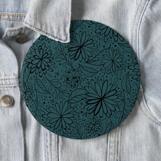 Badge Rond 15,2 Cm Mandala 30 de luxe (En situation)